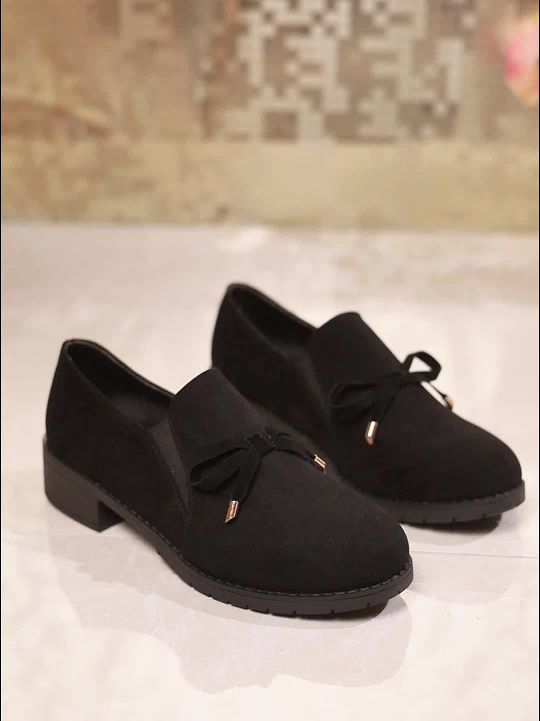 Andrea | Bow-Detail Slip-On Loafers