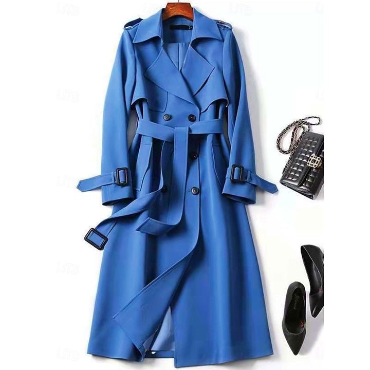Clara | Belted Long Trench Coat