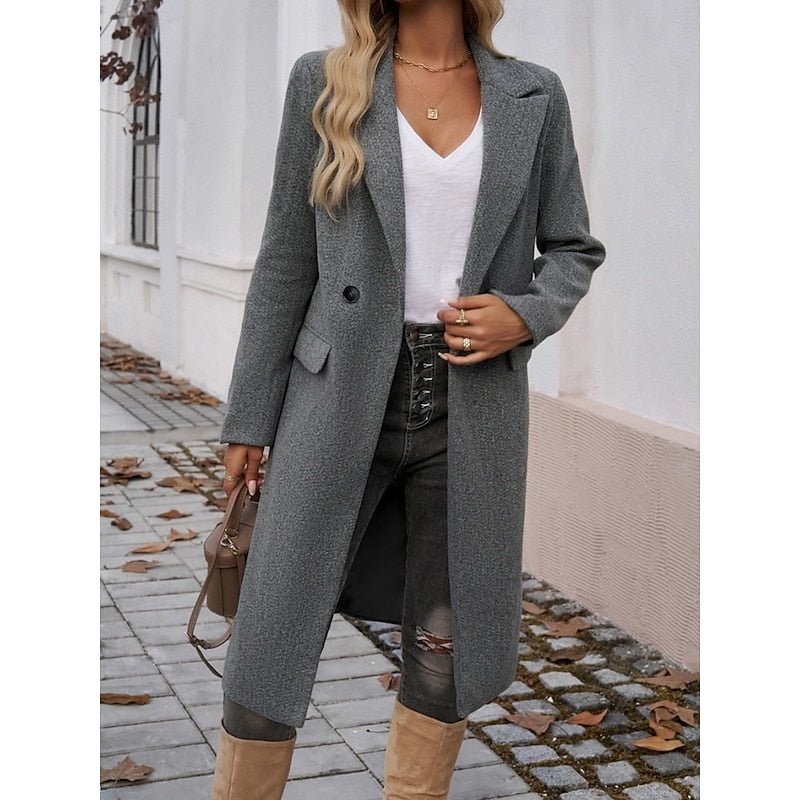 Lydia | Timeless Style Longline Trenchcoat