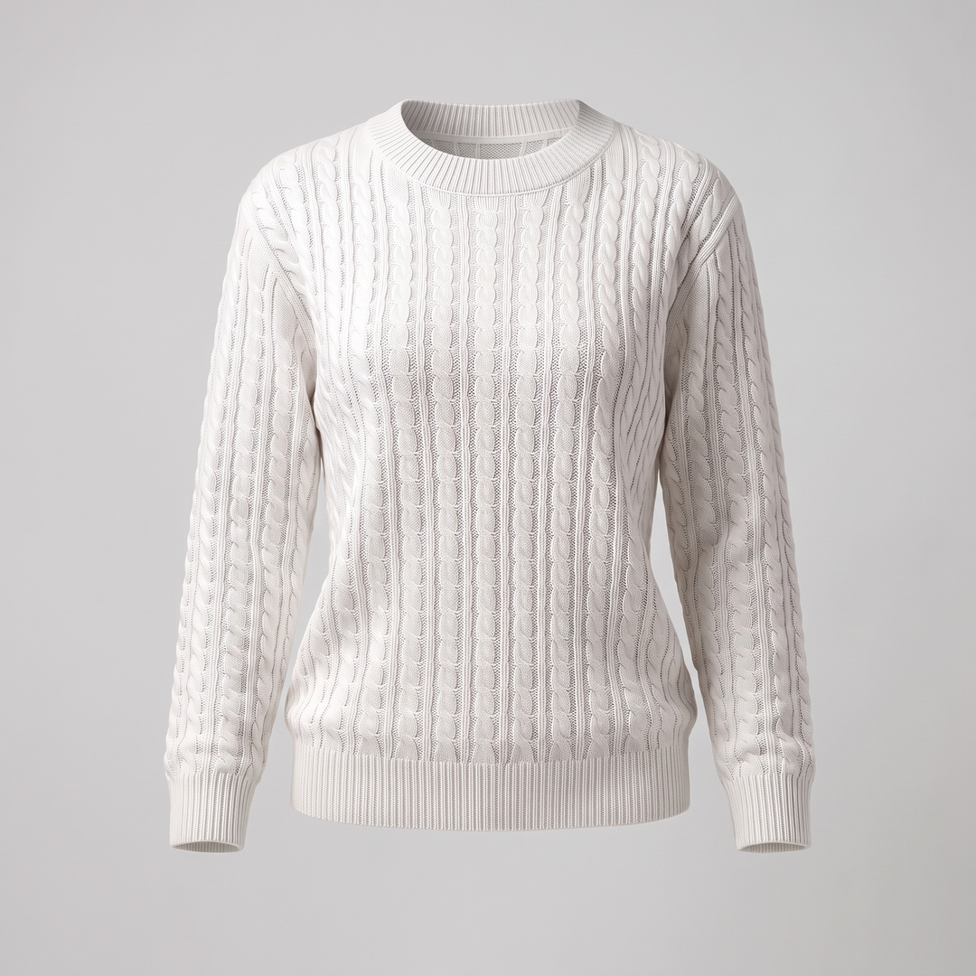 Nova | Classic Cable Design Knit Sweater