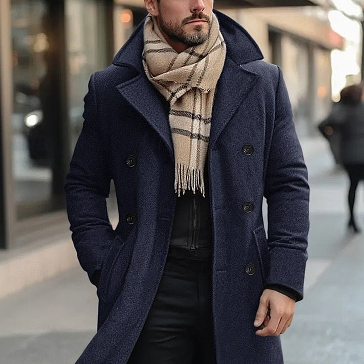 Samuel | Refined Double-Breasted Trenchcoat