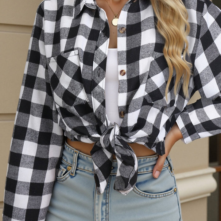 Melanie | Relaxed Buffalo Check Lumberjack