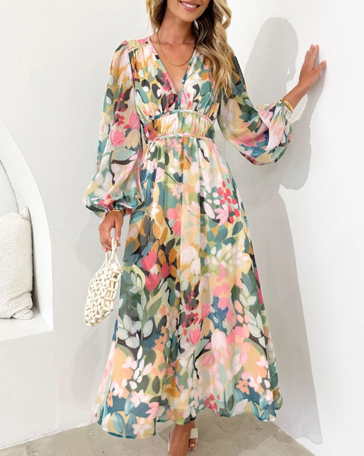 Elvira - Long Boho Style Dress