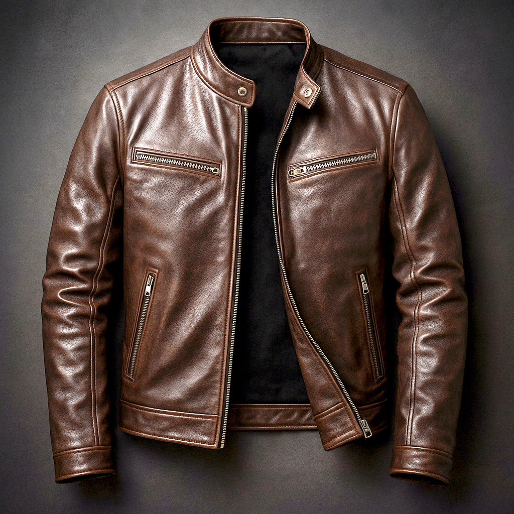 Ethan | Classic Style Vintage Leather Jacket