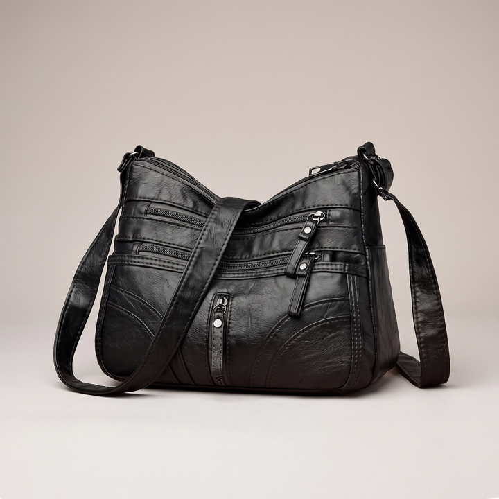 Valentina | Adjustable Vintage Crossbody Tote Bag