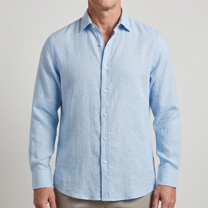 Aiden | Comfortable Long Sleeve Linen Shirt