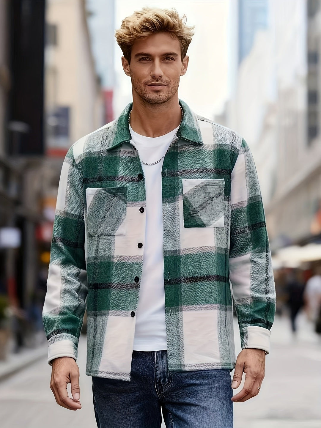 Andrew | Comfortable Check Pattern Lumberjack