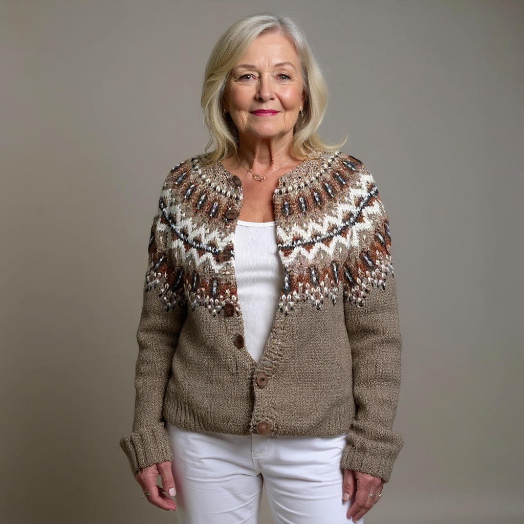 Adeline - Vintage Icelandic Cardigan