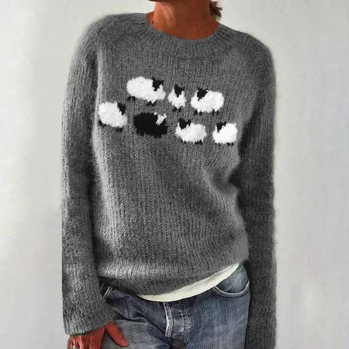 Poppy - Cozy Retro Sweater