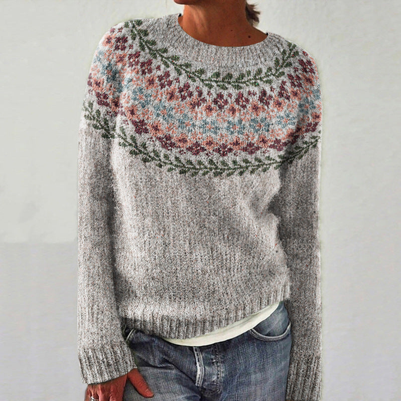 Strawberry floral sweater - Dreamscape