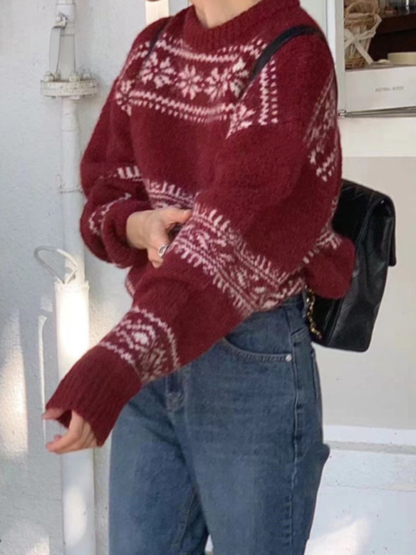 Nell | Women's Fair Isle Relaxed Fit Jumper