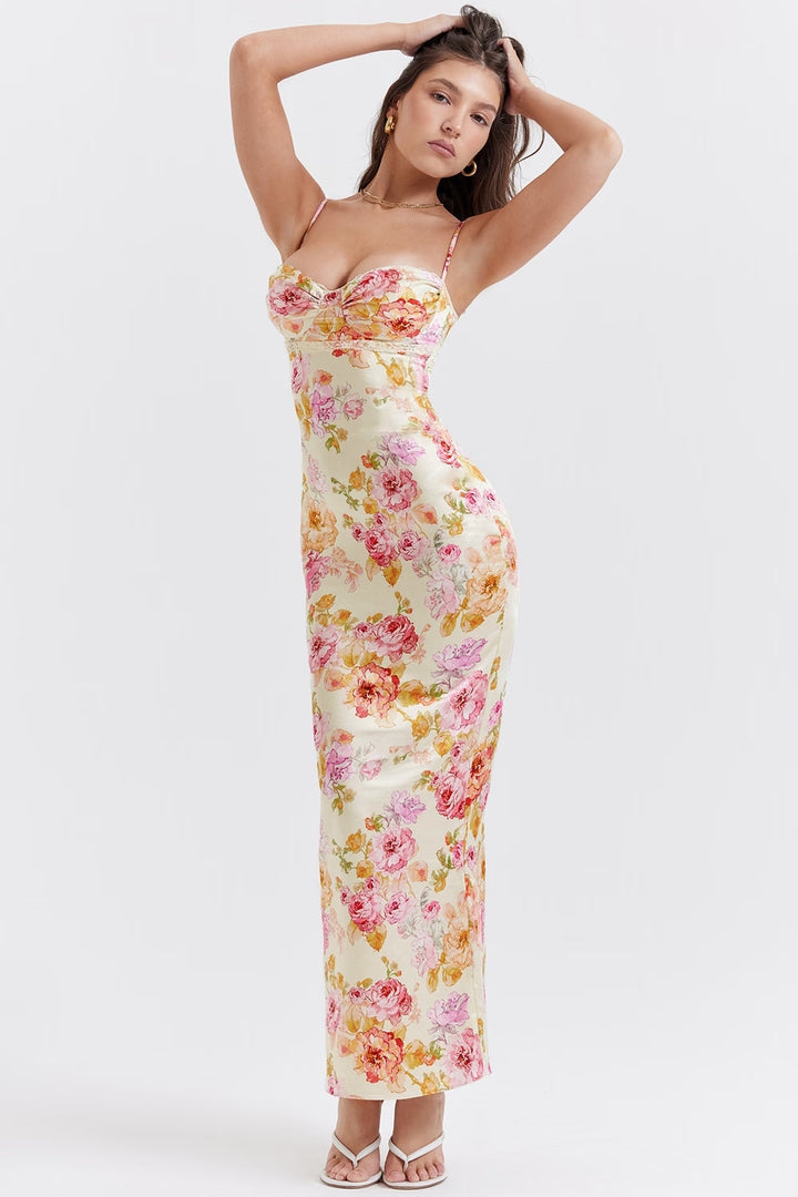 KATERI – ROMANTIC SPRING FLORAL DRESS