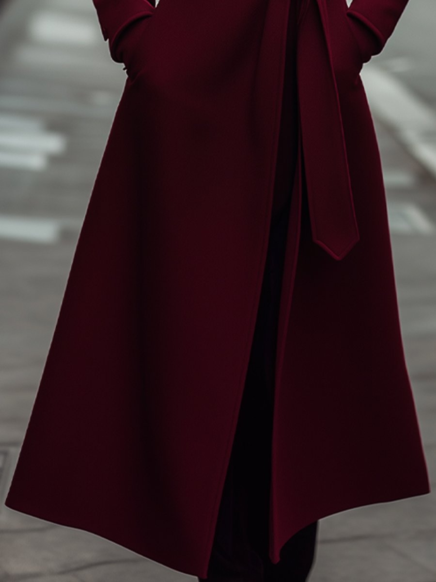 Virginia | Women's Belted Wrap Coat