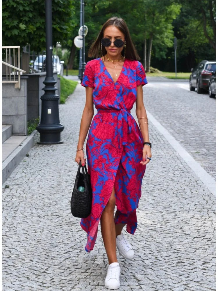 Clove – Print Long Dress