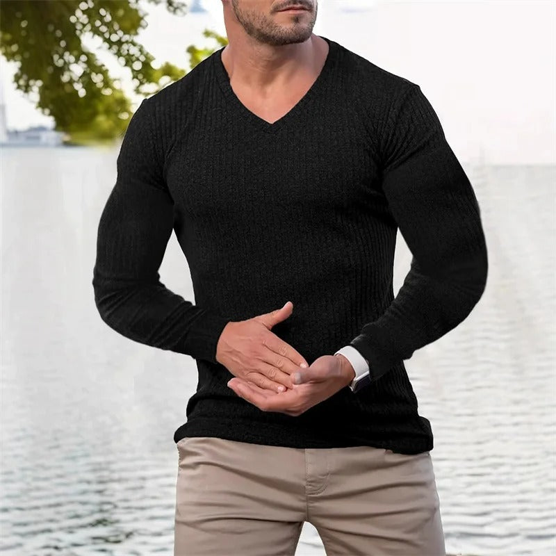 IRAVELLE – LONG SLEEVE STRIPED SHIRT
