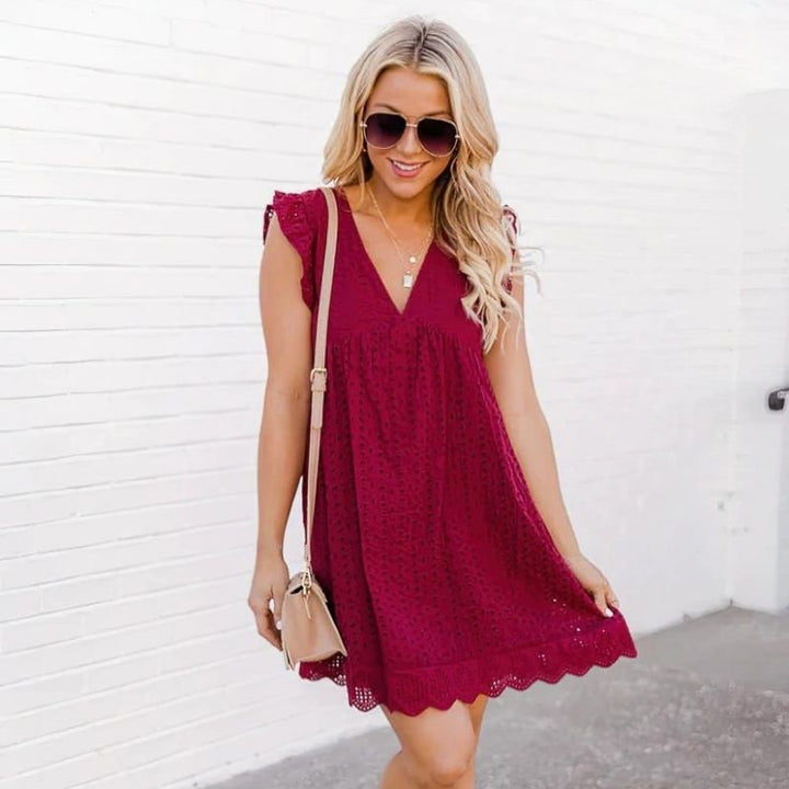 AVIANA – 2-IN-1 SUMMER WOMEN’S DRESS