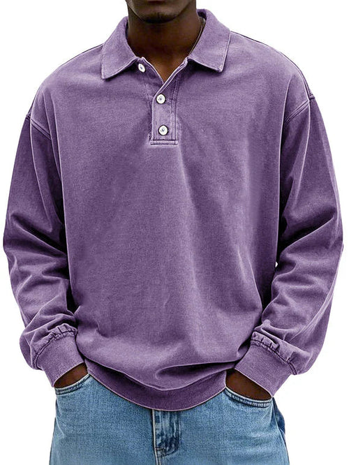 Casen  – Vintage Long-Sleeved Shirt