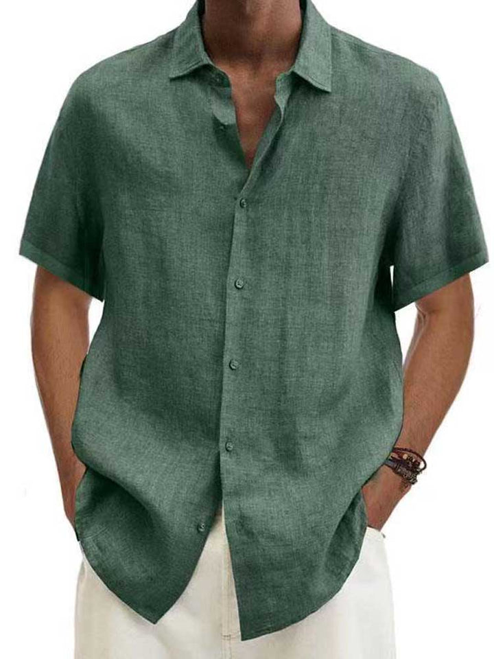 Adriaan | Linen Button Down Shirt for Men