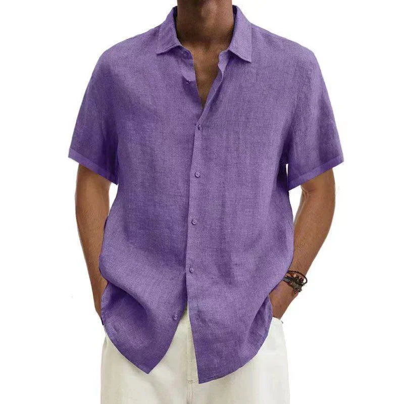 Adriaan | Linen Button Down Shirt for Men