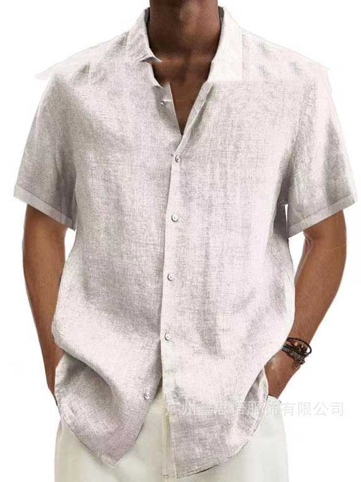 Adriaan | Linen Button Down Shirt for Men