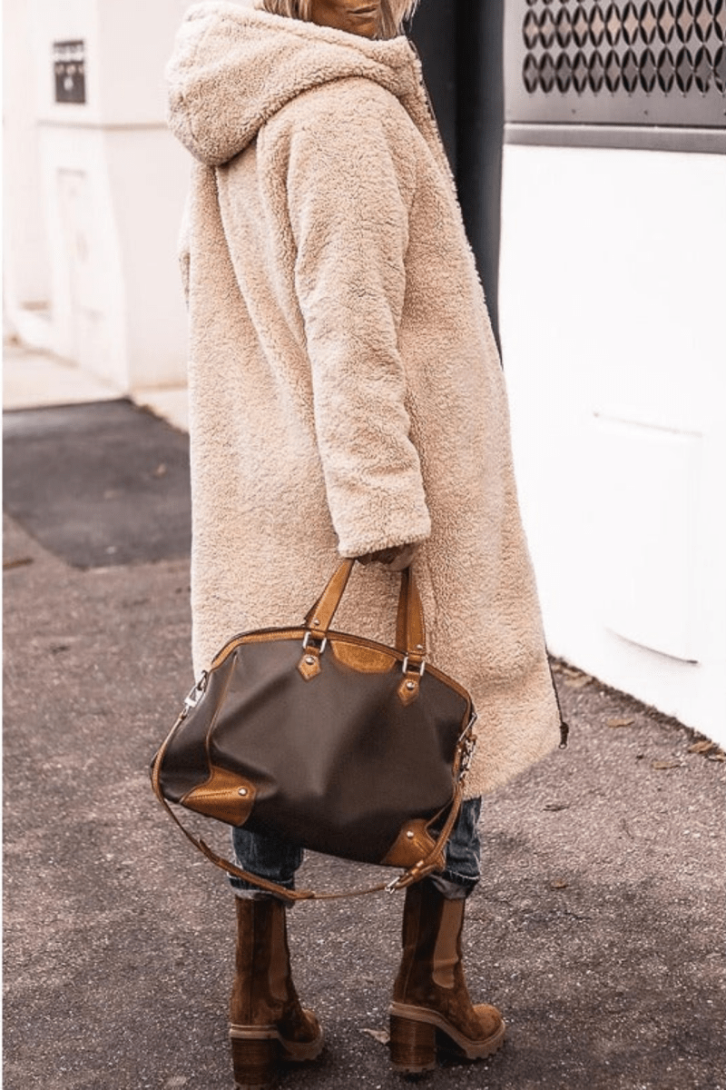 SASHA | LUXURIOUS REVERSIBLE SOFT COAT