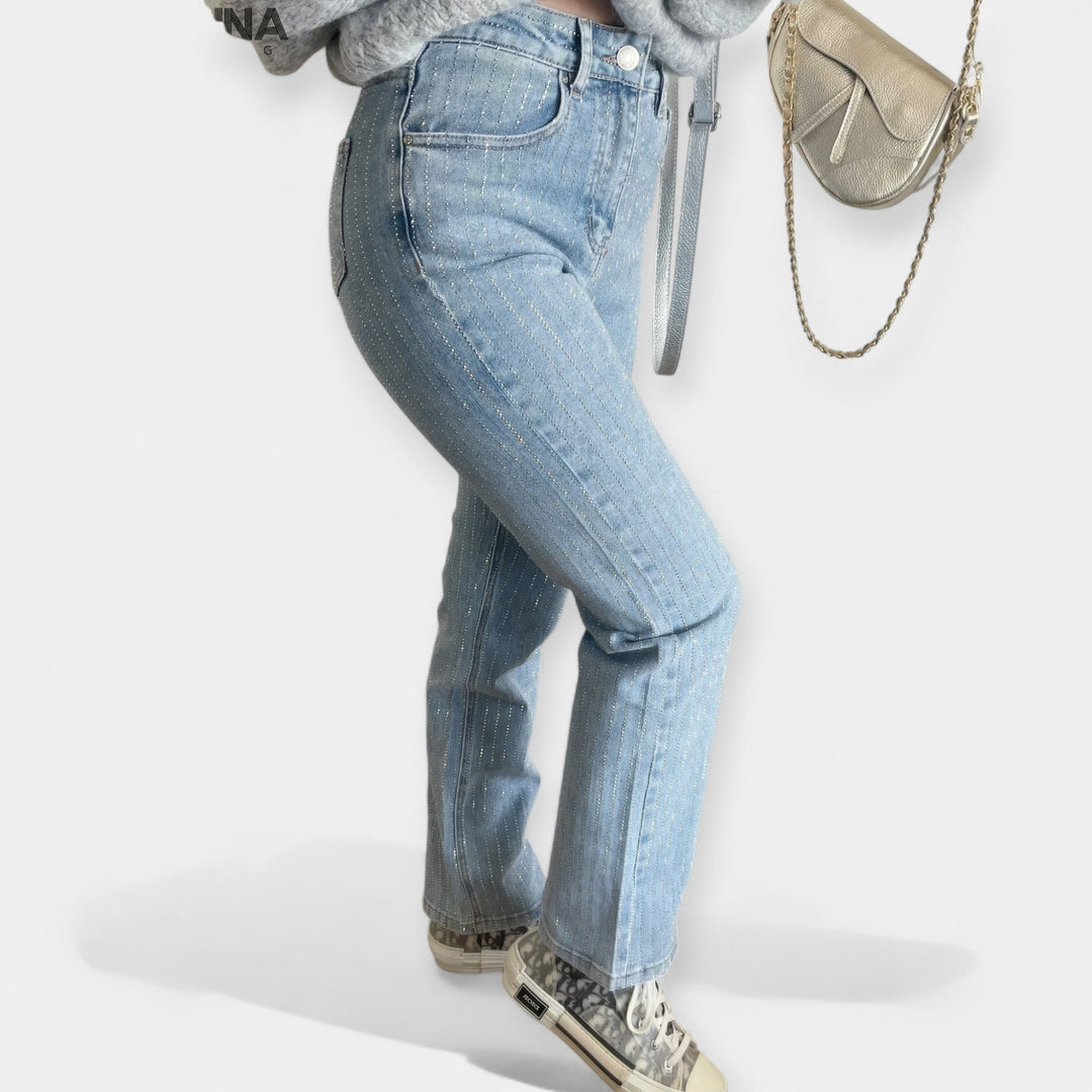 Shimmering Summer Denim