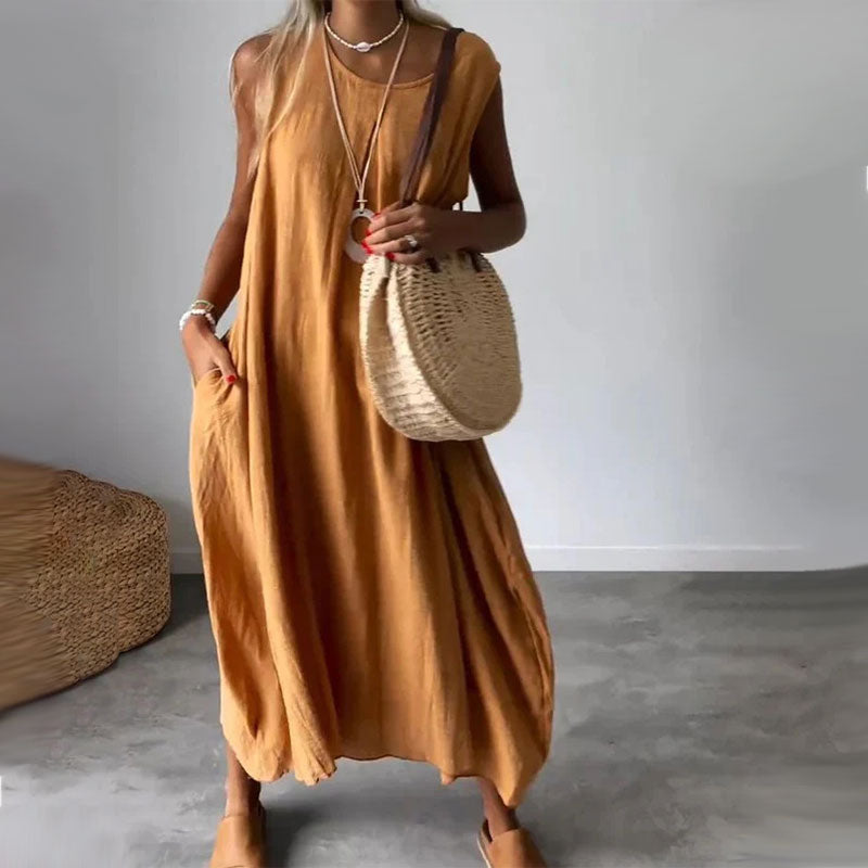 Fabienne™ | Casual Summer Dress with Pocket Detail