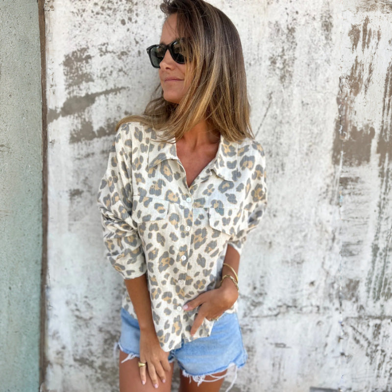 ARTHELIA – PRINTED LONG SLEEVE SHIRT